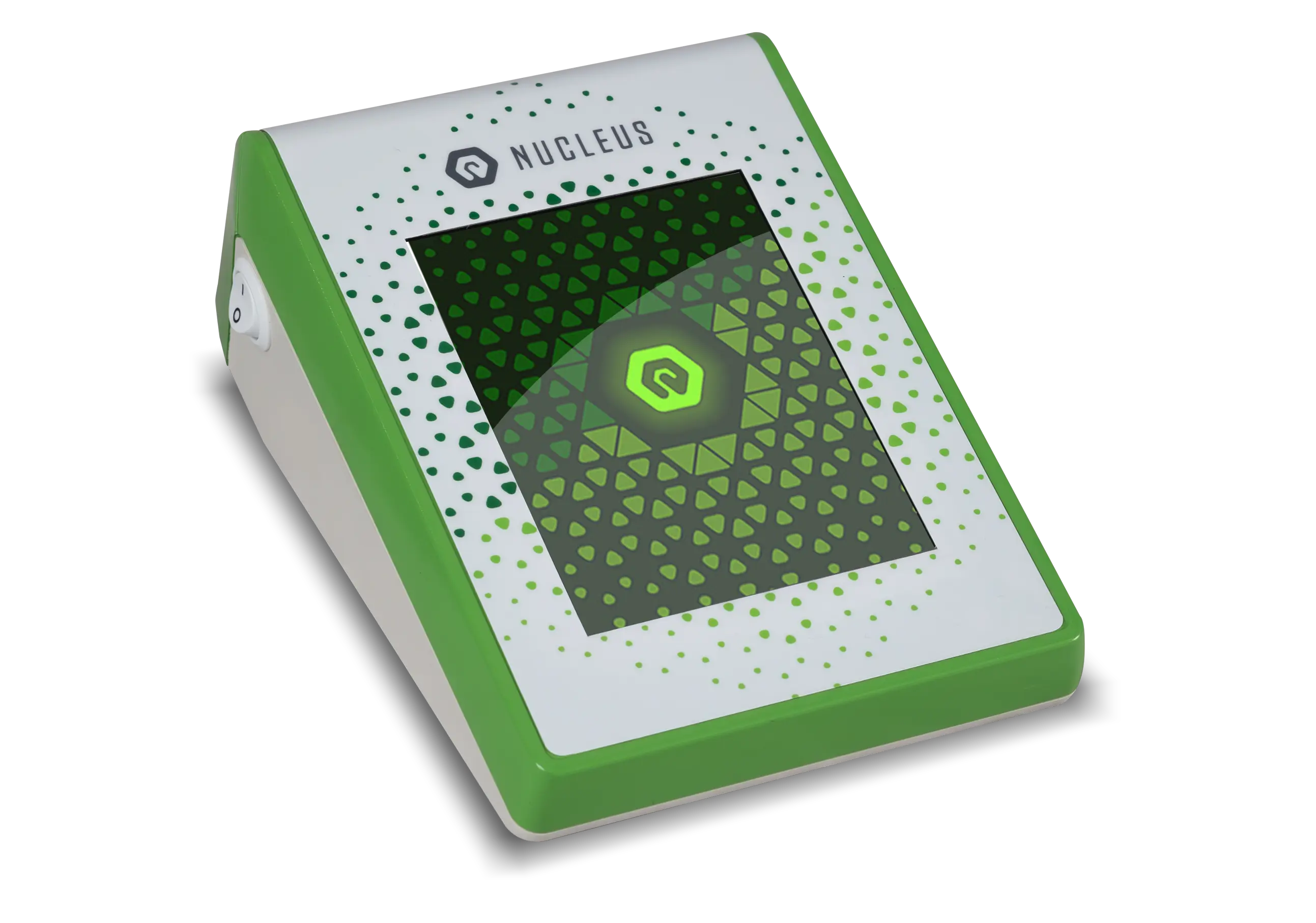 NUCLEUS physiological biofeedback hardware architecture side view