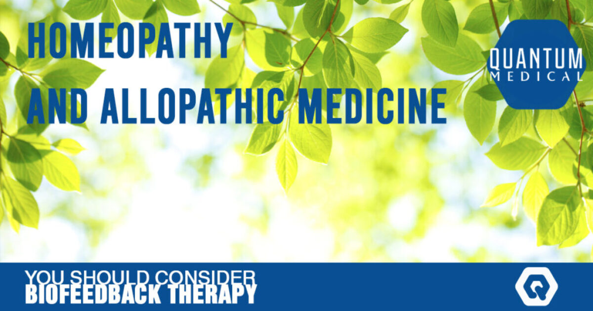 About homeopathy and allopathic medicine