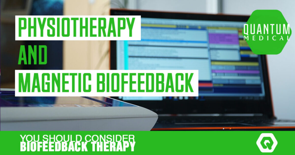 Physiotherapy and magnetic biofeedback