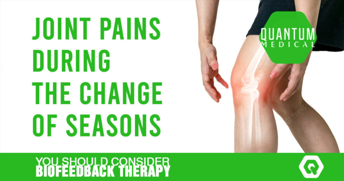 Joint pains during the change of seasons