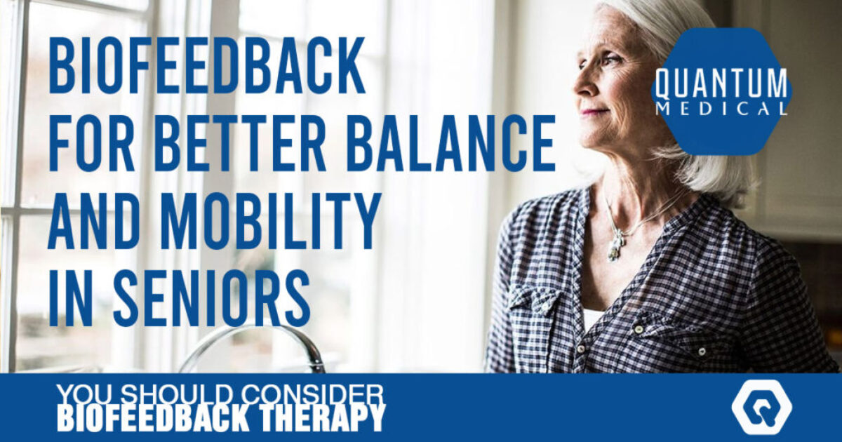 Biofeedback for better balance and mobility in seniors