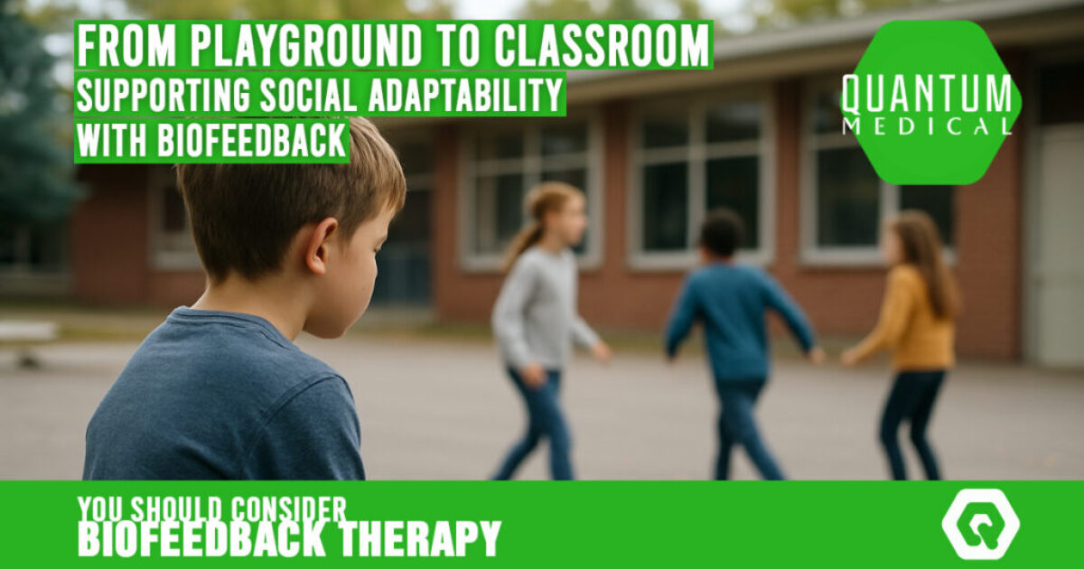 From Playground to Classroom Supporting Social Adaptability with Biofeedback